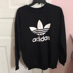 NWOT brand new trefoil afidas crewneck